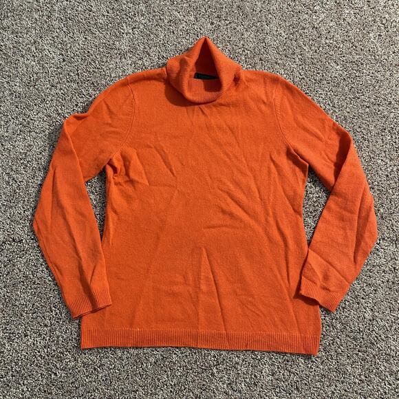 Charter Club Sweater Womens Medium Cashmere Turtleneck Pullover Luxury Soft - Picture 1 of 6